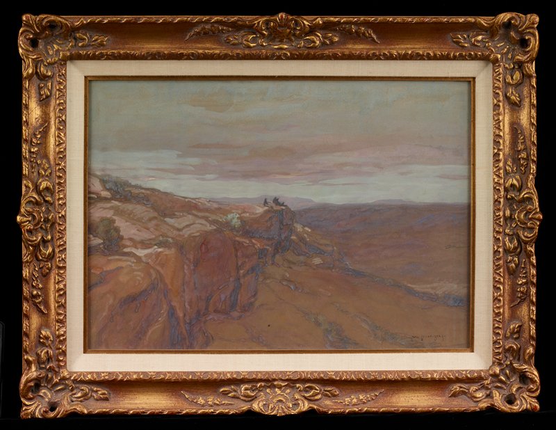 Navajo Country at Rio Grand, Carl Oscar Borg, 20th century