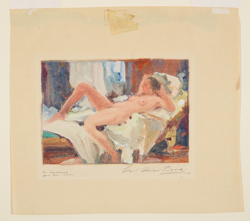 Nude, Carl Oscar Borg, 1934