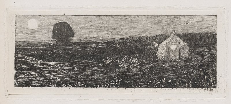 The Desolation of Egypt, William Holman Hunt, 1857
