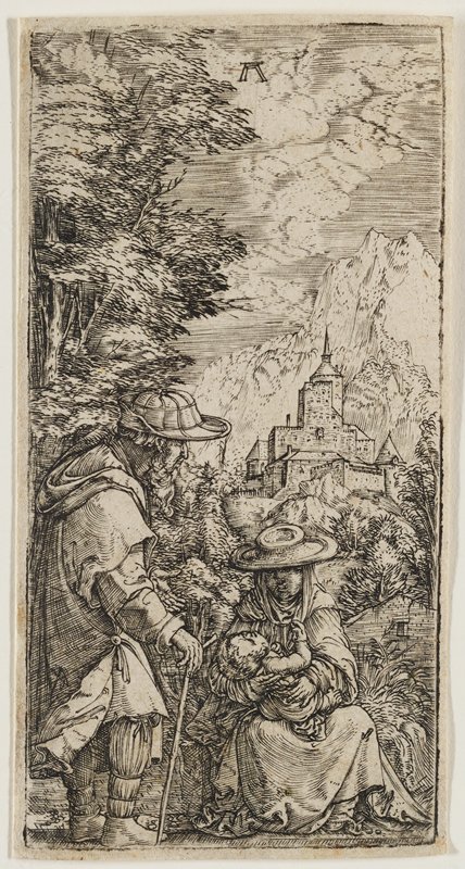Rest on the Flight into Egypt, Albrecht Altdorfer, c. 1515–19