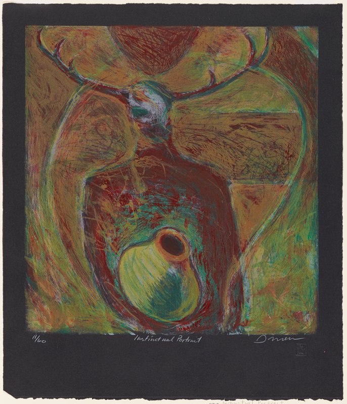 Instinctual Portrait, Darren Vigil Gray, c. 1991