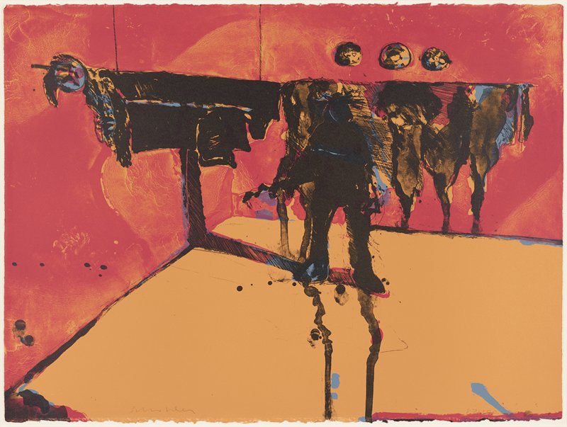 Indian Inside the Kiva, Fritz Scholder, 1978
