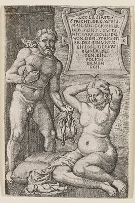 Dokumentasi “The Miser and the Miscarriage”; Engraving. Minneapolis Institute of Art.