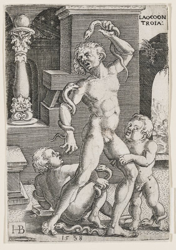 Laocoön, Hans Brosamer, 1538