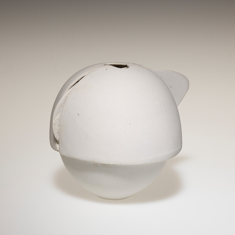 Split Globe with Projection, Ruth Duckworth, 1987
