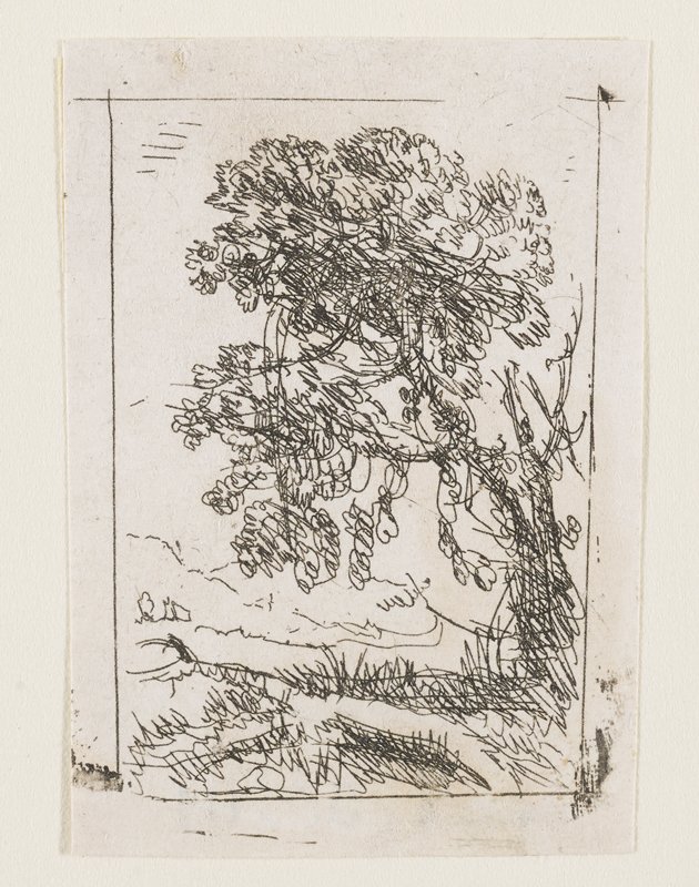 The Two Landscapes (Left), Claude Gellée, c. 1630