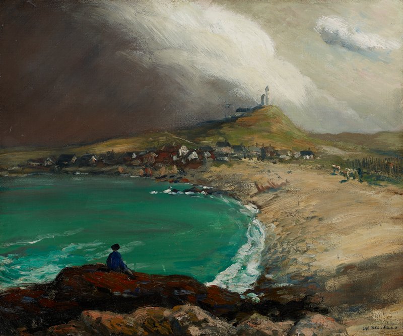 Cap Noir - St. Pierre, William J. Glackens, 1902