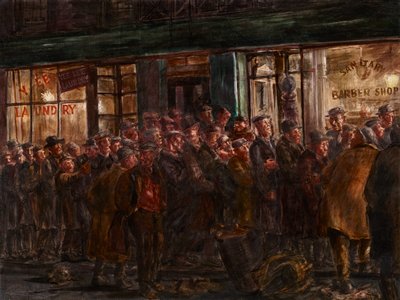 Holy Name Mission, Reginald Marsh, 1931