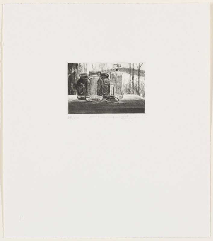 Through the Looking Glass, from Eldindean Press XVII by XVII, David Finkbeiner, 1985