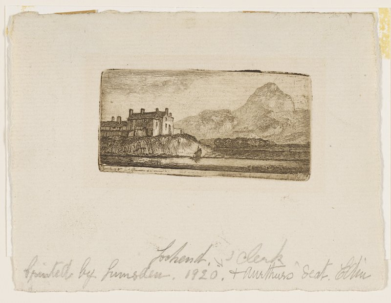 Arthur's Seat from Lochend, Джон Клерк из Элдина, 1770–82