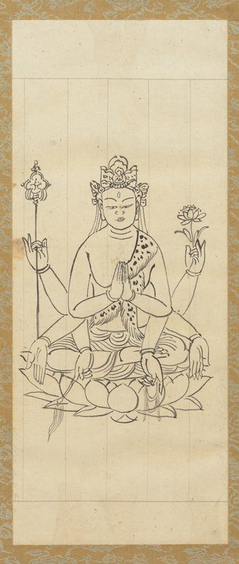 Fukūkenjaku Kannon, early 14th century