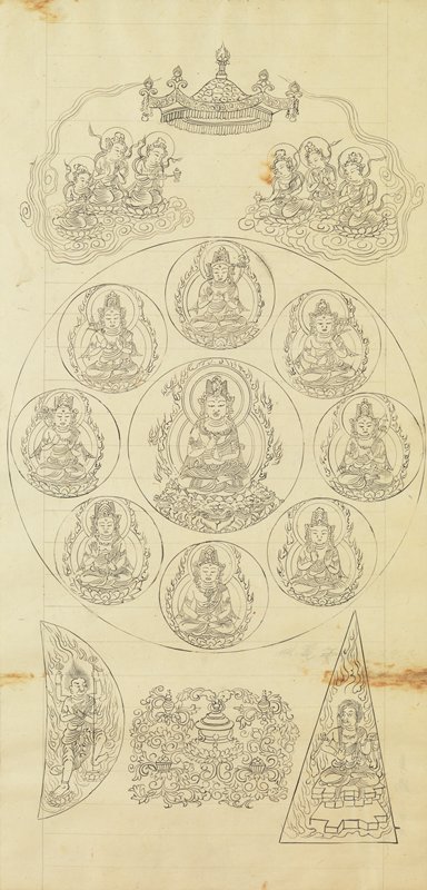 Sonsho Mandala, 1321