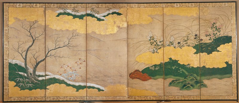 Mountain Landscape in Autumn and Winter, 16th century