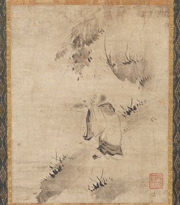 Dokumentasi “Anggota kelompok terkait: The Zen Eccentric Zhutou [right of a pair of Zhutou and Xianzi] (2015.79.49.2)”. Minneapolis Institute of Art.