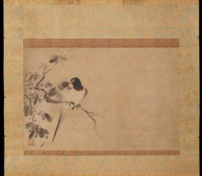Wagtails, Kenkō Shōkei, early 16th century