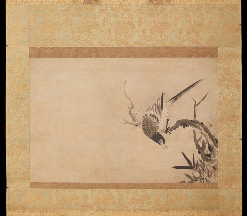 Wagtails, Kenkō Shōkei, early 16th century