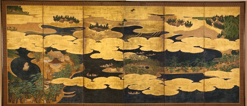 A View of Ama no Hashidate, early 17th century