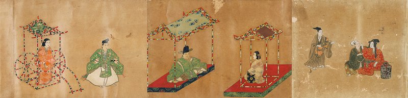 Six No and Kyogen Pieces, 17th century