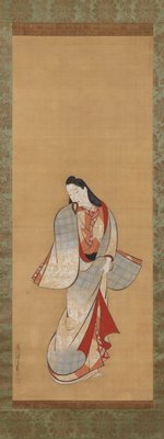 Standing Beauty, Hishikawa Moronobu, 18th century
