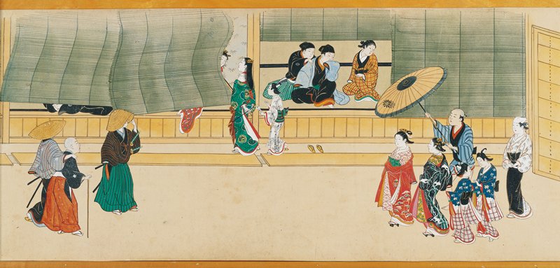 Scenes from the Pleasure Quarters, Ōoka Michinobu | Mia