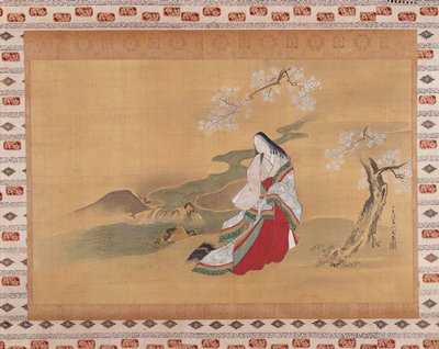 Poetess Ise no Tayū, Miyagawa Chōshun, first half 18th century