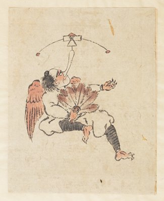 Tengu, Katsushika Hokusai, 19th century