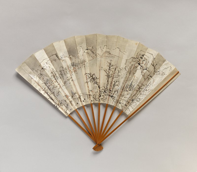 Snowy Landscape, Yamamoto Baiitsu, mid 19th century