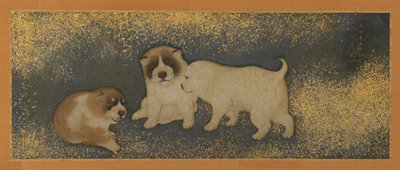 Puppies, Maruyama Ōkyo, 1781