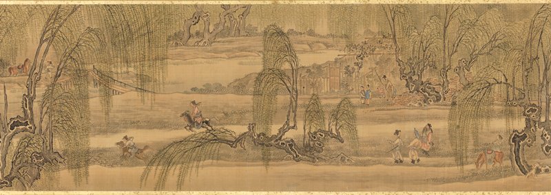 Horseback Riding at West Lake, Maruyama Ōkyo, 1793