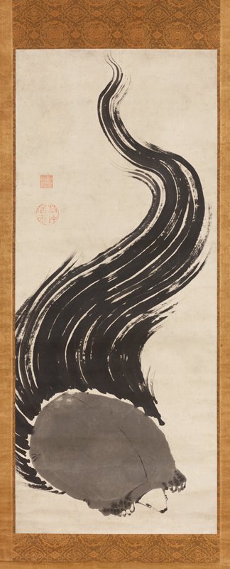 Turtle, Itō Jakuchū, 18th century
