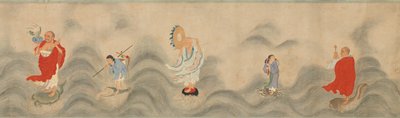 Dokumentasi “Eighteen Rakan”; Ink and color on paper. Minneapolis Institute of Art.