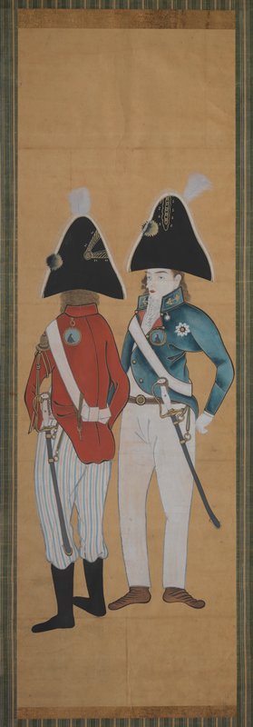 Two Russian Officers, 19th century