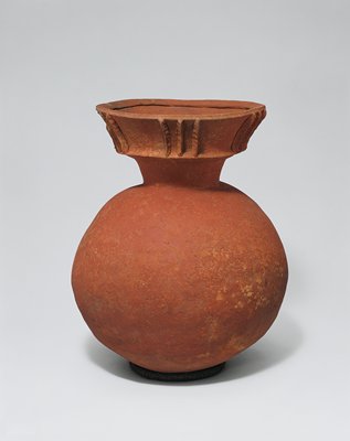 Dokumentasi “Wide-mouthed Jar”; Earthenware. Minneapolis Institute of Art.