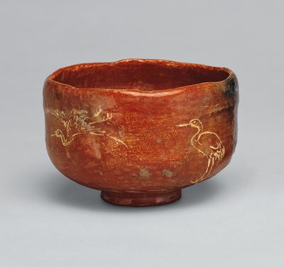 Dokumentasi “Tea bowl with cranes”. Minneapolis Institute of Art.