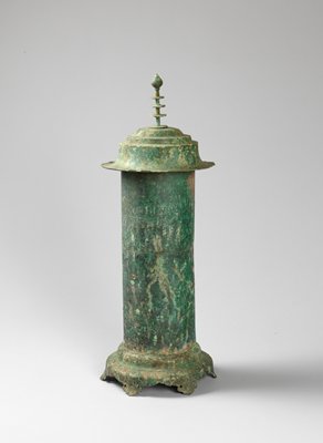 Dokumentasi “Cylindrical Sutra Container”; Bronze. Minneapolis Institute of Art.