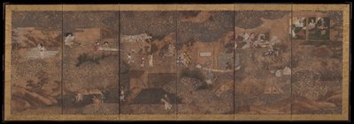 Genre scenes, Hishikawa Moronobu, 17th century