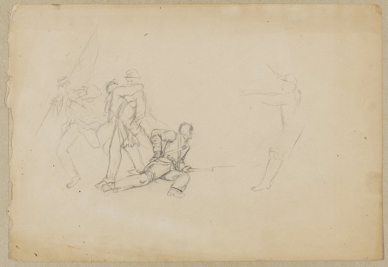 Battle Sketch (Civil War), 1861–65