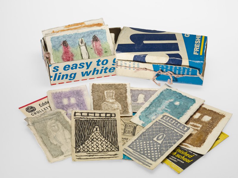 Untitled (Cheer), James Castle, after 1930