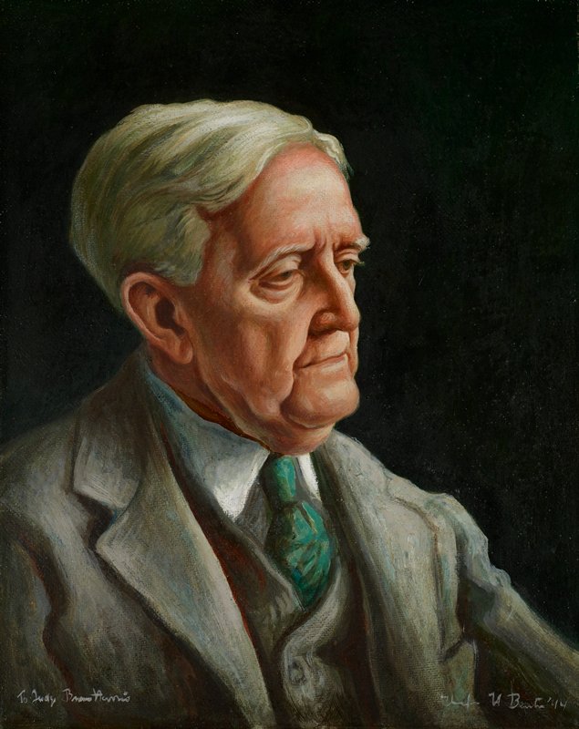 Portrait of Judge Brown Harris, Thomas Hart Benton, 1944