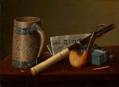 Dokumentasi “Still-life with Flute and Times”; Oil on canvas. Minneapolis Institute of Art.