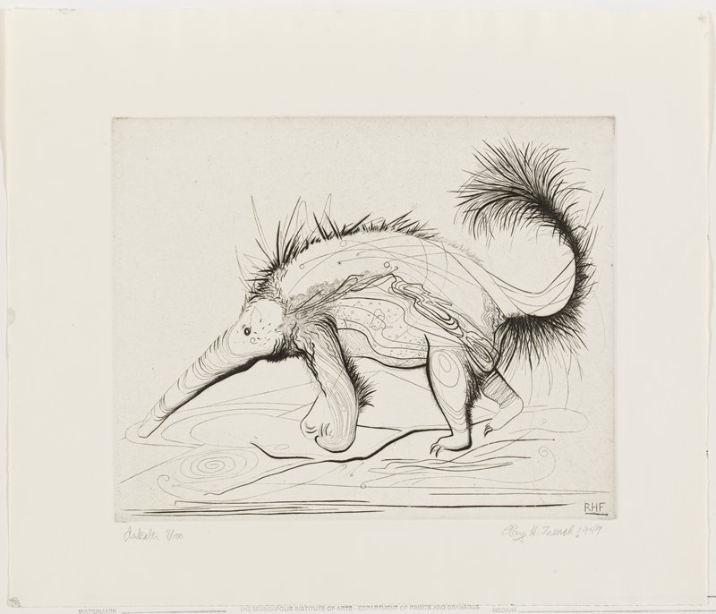 Anteater, Ray H. French, 1947 (printed c. 1990s)