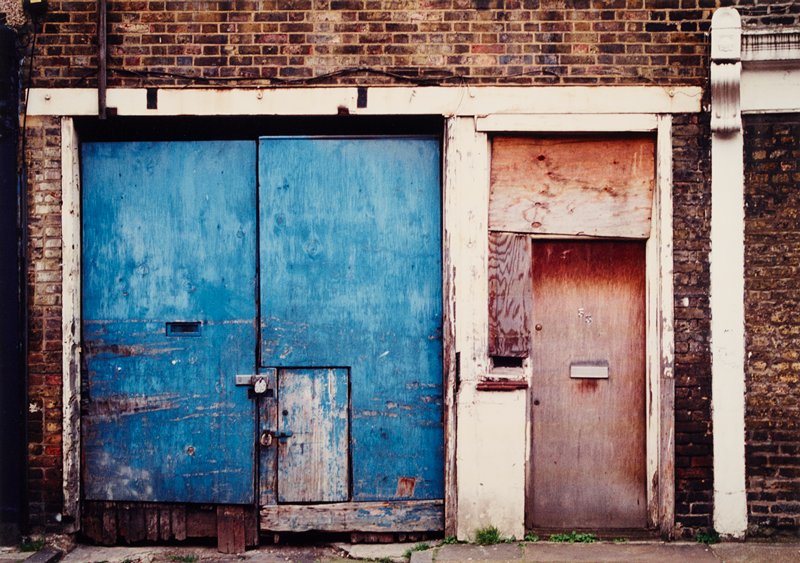 Deptford Blue Door, Sean Scully, 1999
