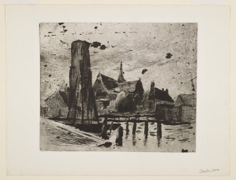 A Canal in Dordrecht, Maximilien Luce, c. 1907