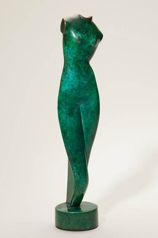 Female torso and legs, Alexander Archipenko, 1916