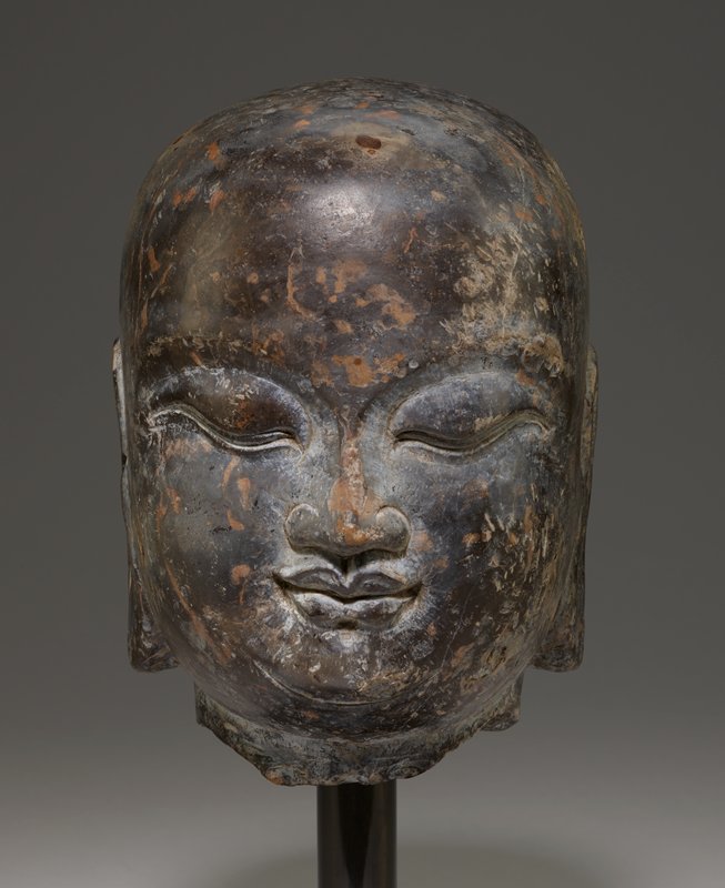 Head of an Arhat, 10th-14th century