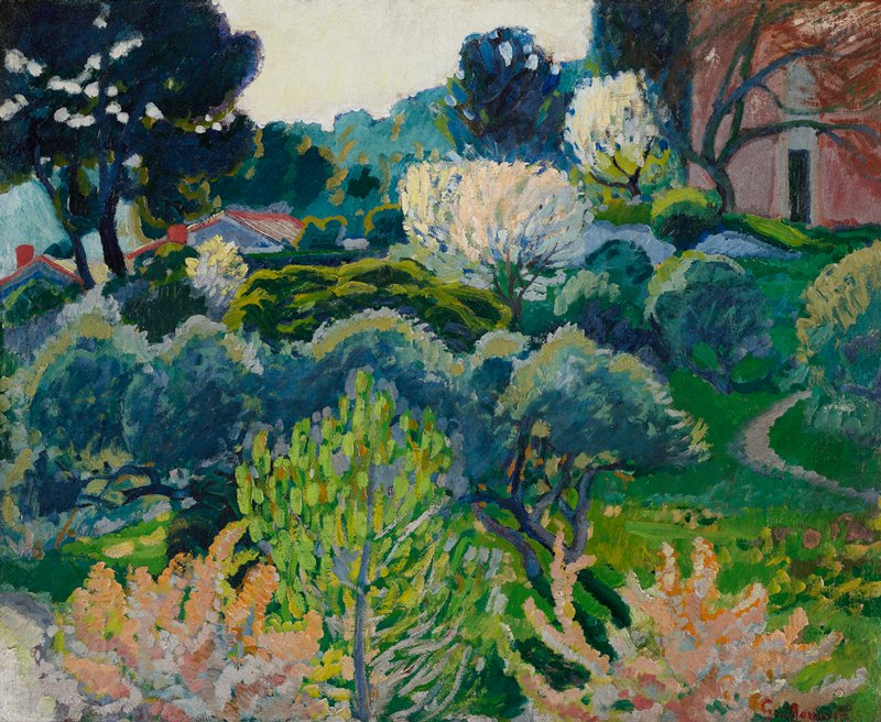 Garden in Provence (Le Jardin Provençal) by Armand Guillaumin
