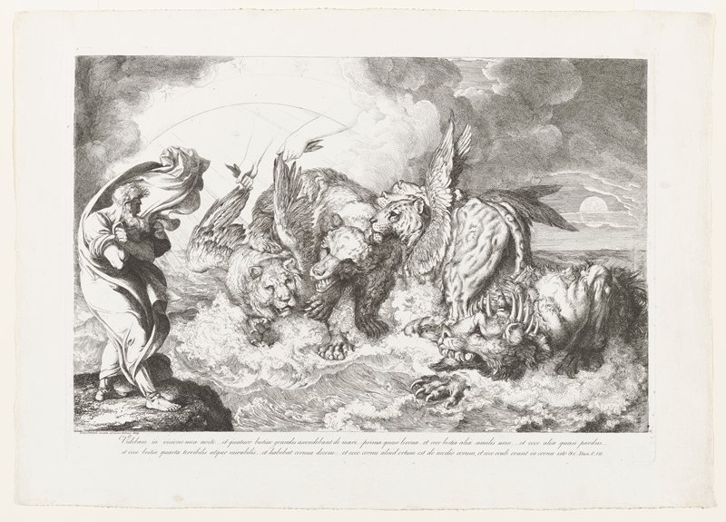 The Vision of Daniel, Луиджи Сабателли, 1809