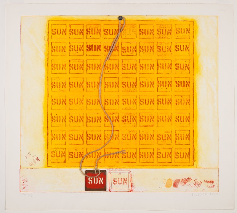 Sun Mantra, Joe Tilson, 1979