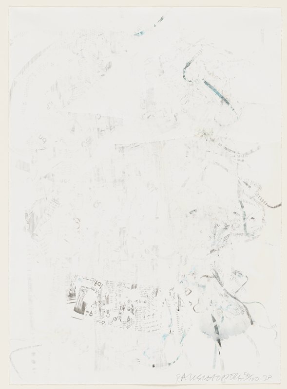 Noname (Elephant), Robert Rauschenberg, 1973 (published 1974)