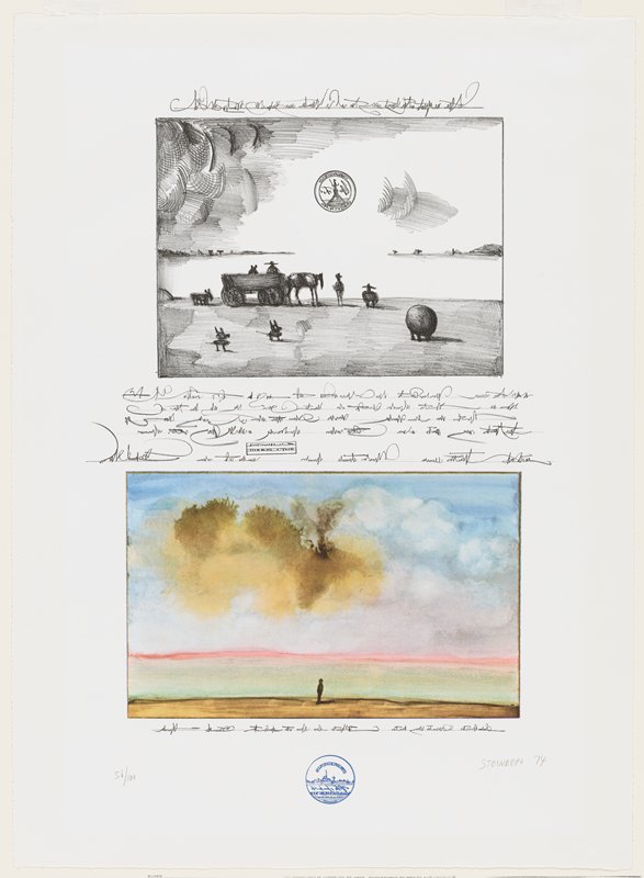 Untitled, Saul Steinberg, 1974